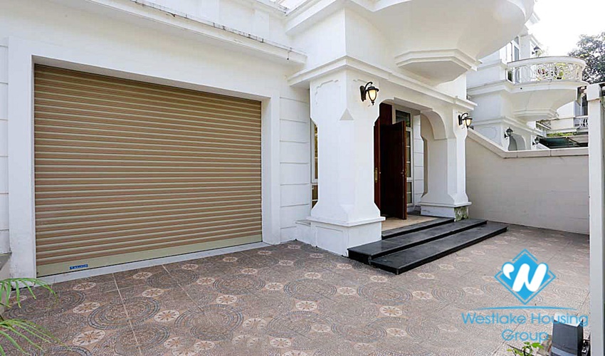 Nice house with 3 floors for rent in Block T Ciputra, Hanoi